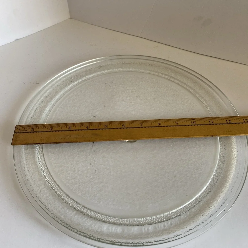 Microwave Oven Glass Plate Tray 12.75   12 3/4 
